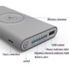 10,000mAh Qi Wireless Charging Powerbank with Type-C Port - Image 4