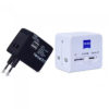 Cube Travel Adaptor with 2 USB Port