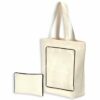 Foldable Cotton Canvas Tote Bag