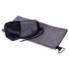 Microfiber Sports Towel in a Pouch (Towel with Carabiner) - Image 2