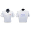 Plain Cotton Round Neck T-Shirt - Image 2