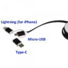 Retractable Charging Cable (with Type-C) - Image 2