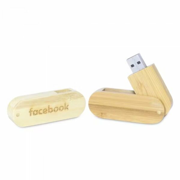 Best Rounded Wood USB Thumb Drive | Corporate Gifts