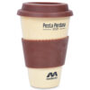 400ml Bamboo Fibre Mug with Lid & Sleeve - Image 4